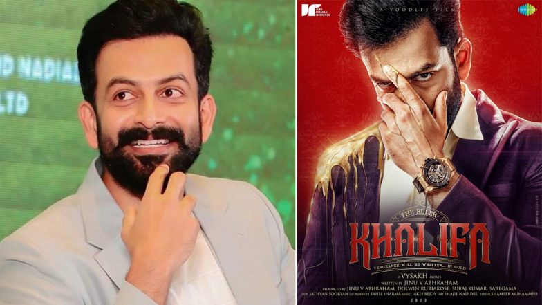 Prithviraj Sukumaran Announces His Next Film Titled ‘Khalifa’ on His Birthday (View Pic)