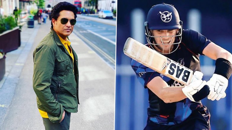 Sachin Tendulkar Lauds Namibia After Their Win Over Sri Lanka at T20 World Cup 2022, Skipper Gerhard Erasmus Responds (See Tweets)