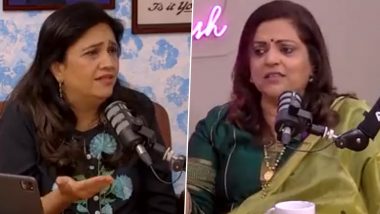 Navika Kumar on Inter-Channel Rivalry And Her History With Arnab Goswami Says 'Dirty Linen Shouldn’t be Washed in Public' (Watch Video)