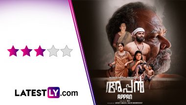Appan Movie Review: Alencier and Sunny Wayne's Dark Family Drama Works for Its Sharp Performances and Stinging Approach to Its Characters (LatestLY Exclusive)