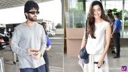 Rashmika Mandanna and Vijay Deverakonda Photographed at Mumbai Airport, Rumoured Couple Jet Off to Maldives (View Pics)