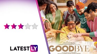 Goodbye Movie Review: A Phenomenal Amitabh Bachchan and a Wonderful Rashmika Mandanna Strike the Right Emotional Notes! (LatestLY Exclusive)