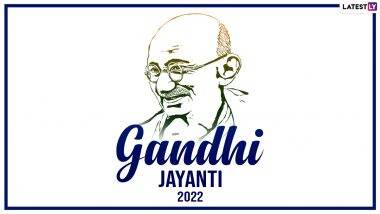 Gandhi Jayanti 2022 Images & HD Wallpapers for Free Download Online: Wish Happy Gandhi Jayanti With WhatsApp Greetings and Facebook Messages on 2nd October