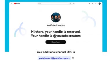 YouTube Launches Handles Feature for Easier Mentions