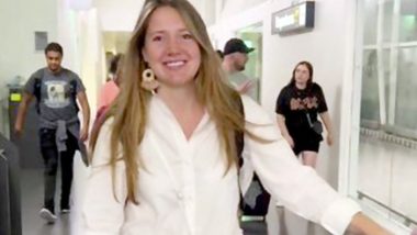 'Naked' Woman Strolls Through Airport? Passengers Left Flabbergasted After Seeing Her Bizarre Costume Choice