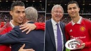 Cristiano Ronaldo Shares Pictures With Former Boss Alex Ferguson After Being Awarded by Manchester United for Completing 700 Club Football Goals