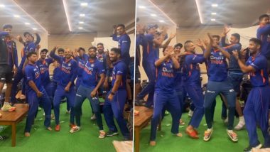 Shikhar Dhawan and Team India Players Dance to ‘Bolo Ta Ra Ra’ After ODI Series Win Over South Africa (Watch Video)