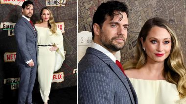 Enola Holmes 2: Superman Actor Henry Cavill and Girlfriend Natalie Viscuso Make Their Red Carpet Debut (View Pic)