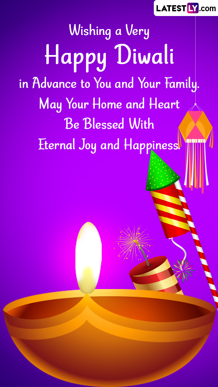 Happy Diwali 2022 in Advance: Send Festive Greetings & Quotes For ...