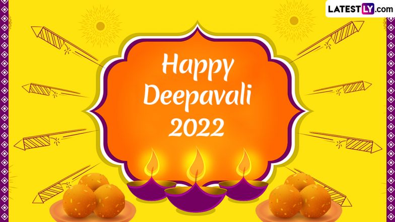 Diwali 2022 Wishes: Share Shubh Deepavali Greetings, Nav Varsh Messages and Lakshmi Puja Images and HD Wallpapers To Celebrate the Festival of Lights