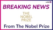 Let the Celebrations Begin!

Today We Welcomed Our #NobelPrize Laureates to Stockholm for ... - Latest Tweet by The Nobel Prize
