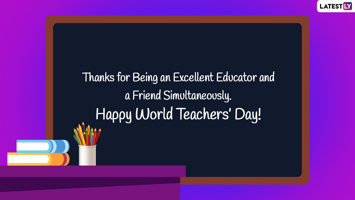 World Teachers’ Day 2022 Images and HD Wallpapers for Free Download Online Wish Happy Teachers