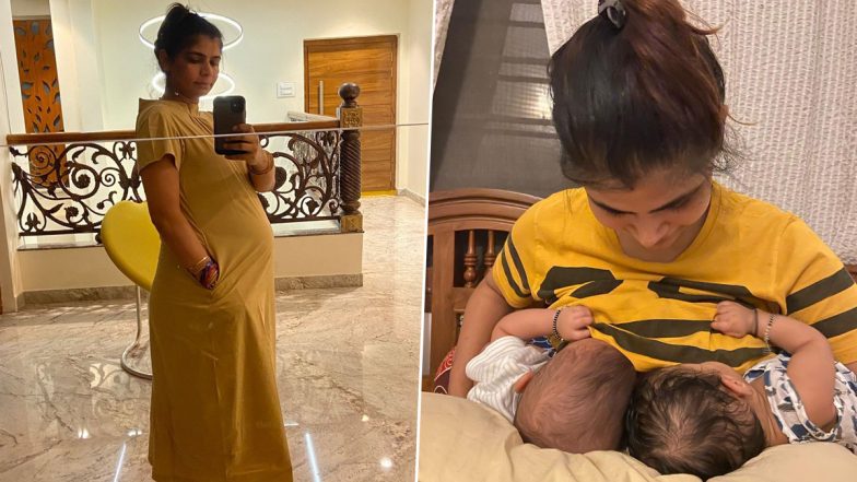 Chinmayi Sripaada Shares Throwback Pregnancy Selfie to Dispel Rumours Of Having Her Twins Via Surrogacy (View Pic)