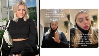 Mind-Blowing Literally! XXX OnlyFans Star Weronika Says Her Head 'Exploded' on Flight Due to Air Pressure After Neck Lift and Cat-Eye Surgery