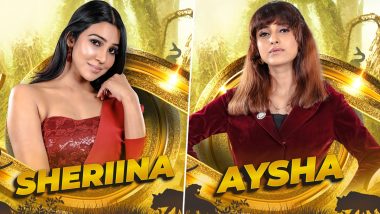 Bigg Boss Tamil 6 Premiere: Actress Aysha and Model Sheriina Enter Kamal Haasan-Hosted Reality TV Show!