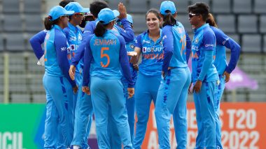 IND-W vs THAI-W: India Women Secure Women's Asia Cup 2022 Final Berth With 74-Run Win Over Thailand