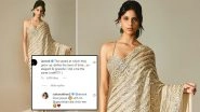 Shah Rukh Khan Surprised As Suhana Khan Poses in Nine Yards of Drape, Says, &lsquo;So Elegant and Graceful&rsquo;