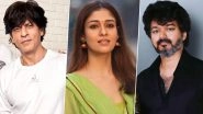 Jawan: Shah Rukh Khan Wraps Up Atlee&rsquo;s Film&rsquo;s Schedule; Tweets About His Fun Experience with Nayanthara, Thalapathy Vijay and Others