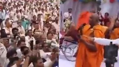 Video: AAP Minister Rajendra Pal Gautam Attends Mass Conversion Rally Where People Take Oath to Boycott Hindu Gods, BJP Furious