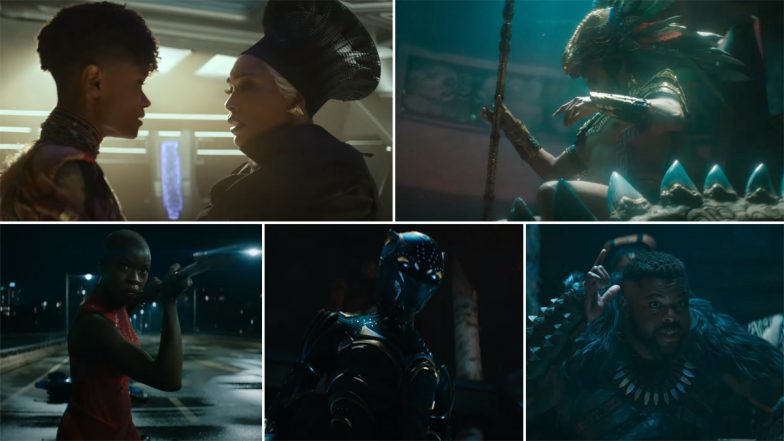 Black Panther Wakanda Forever Trailer: New 'Black Panther', Ironheart, Dora Milje and M'Baku Band Together to Beat Namor in This Emotional Promo (Watch Video)