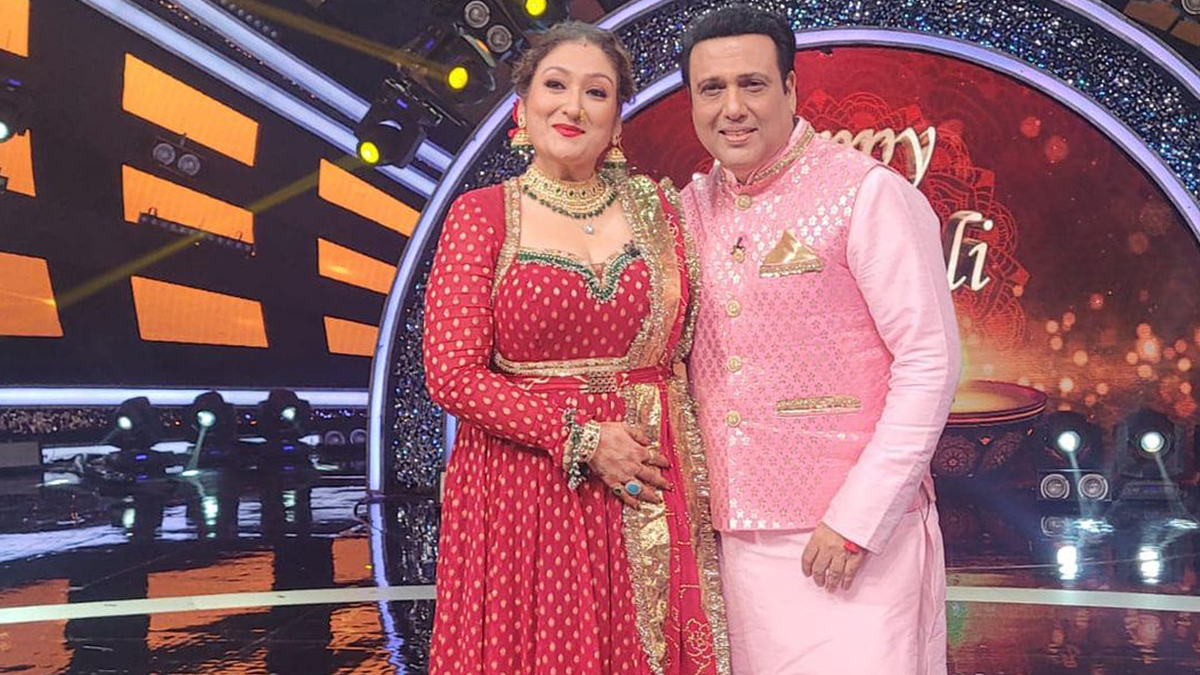 Indian Idol 13: Govinda's Wife Sunita Turns Anushka Patra Into a Desi Diva!  | LatestLY
