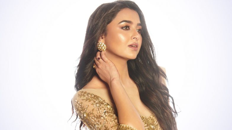 Naagin 6: Tejasswi Prakash Shares a Picture of the Grand Navratri Celebrations From the Sets of the Colors Supernatural Show! (Watch Video)