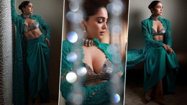 Sharvari Wagh in Green Co-Ord Set Paired With Sparkling Bralette Is Sight to Behold (View Pics)