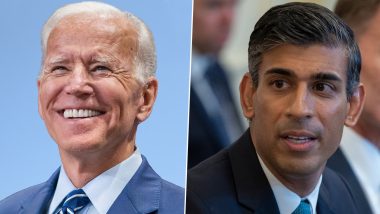 'Rasheed Sanook': Joe Biden Mispronounces British PM Rishi Sunak's Name During Diwali Event at White House, Triggers Memes and Funny Reactions on Social Media (Watch Video)