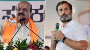 Congress Relaunching &lsquo;Failed Missile&rsquo; Rahul Gandhi via Bharat Jodo Yatra, Says Karnataka CM Basavaraj Bommai