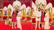Brahmastra Team Ranbir Kapoor, Ayan Mukerji and Mouni Roy Reunite to Attend Durga Puja in Mumbai (View Pics)
