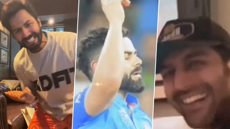 T20 World Cup 2022: Varun Dhawan, Kartik Aaryan and Other Celebs Celebrate India’s Win Against Pakistan!