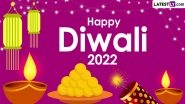 Diwali 2022 Quotes and Messages: Share Shubh Deepavali HD Images, SMS, Wishes, Greetings and Wallpapers With Family and Friends