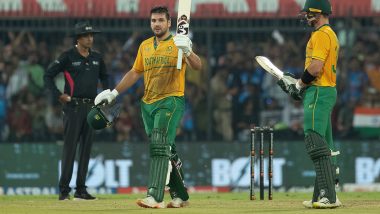 IND vs SA 3rd T20I Stat Highlights: Rilee Rossouw Shines With Century in Dominant South Africa Win