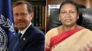 Diwali 2022: &lsquo;May Light Continue To Triumph Over Darkness&rsquo;, Says Israeli President Issac Herzog, Extends Greetings to Indian Counterpart Droupadi Murmu