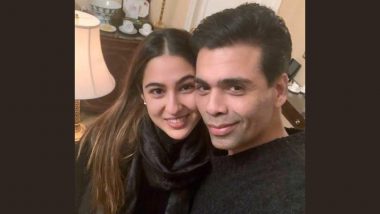 Sara Ali Khan Pens Down Thank You Note For Karan Johar, Says 'Can't Express How Blessed I Feel'