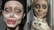 Iran&rsquo;s Spooky 'Zombie Angelina Jolie' Sahar Tabar Reveals Her Real Face After Being Released from Prison For Blasphemy (See Photos)