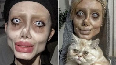 Iran’s Spooky 'Zombie Angelina Jolie' Sahar Tabar Reveals Her Real Face After Being Released from Prison For Blasphemy (See Photos)
