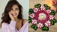 Disha Patani Drops Beautiful Rangoli Picture for Diwali on Instagram (View Pic)
