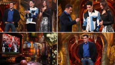 Bigg Boss 16: Sidharth Malhotra and Rakul Preet Join Host Salman Khan in Shanivaar Ka Vaar Episode, Promote Their Film Thank God!