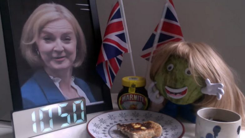 Liz Truss Resigns: Lettuce Officially Outlasts British PM (Watch Video)