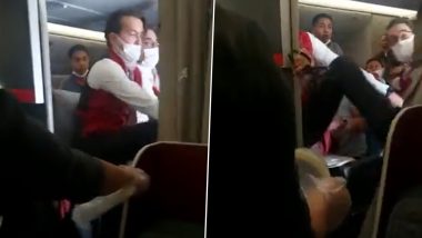 Video: Drunk Passenger Bites Attendant’s Finger in Plane, Forces Turkish Airlines Flight to Make Emergency Landing At Kualanamu Airport