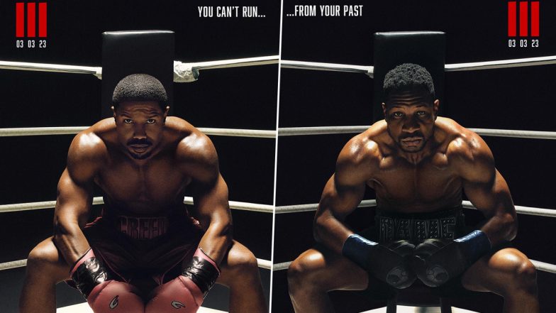 Creed III First Look Posters of Michael B Jordan, Jonathan Majors Out! Film to Release on March 23, 2023  (View [Pics)