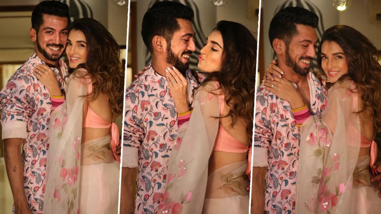 Pandya Store Actress Shiny Doshi Shares Diwali Celebration Pictures With Her Husband Lavesh! (View Pics)