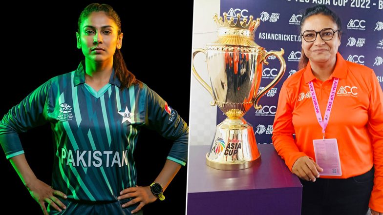 Mother-Daughter Duo in Women’s Asia Cup 2022: Pakistan Cricketer Kainat Imtiaz and Umpire Saleema Imtiaz Achieve This Unique Feat