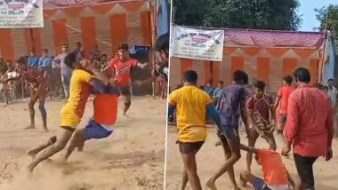 Video: Kabbadi Player Undergoing Treatment After Sustaining Critical Injuries During Match in Chhattisgarh, Dies