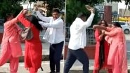 Video: Wife Catches Husband With Lover in UP&rsquo;s Farrukhabad, Later Man Beats Both With Chappal As They Fight