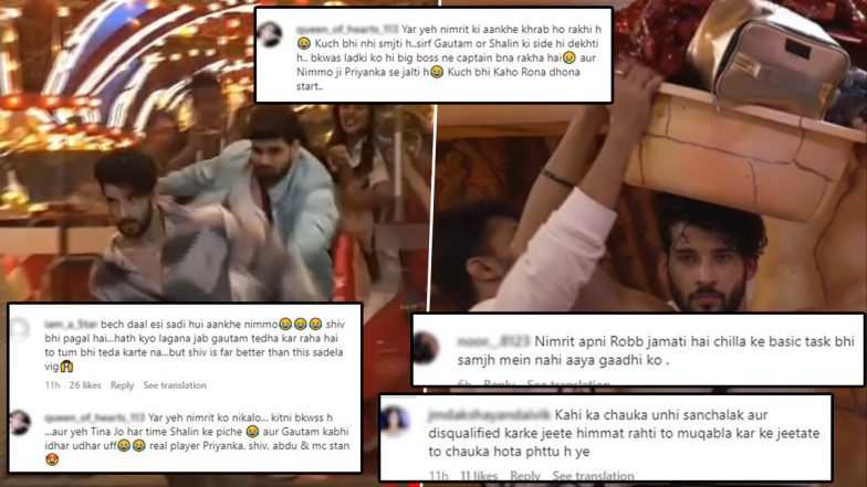 Bigg Boss 16: Netizens Are Bashing Nimrit Kaur Ahluwalia for Being Biased in the Latest Captaincy Task; Say, 'She Couldn't Even Understand a Basic Task'  (View Comments)