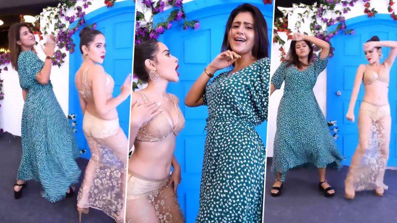 Urfi Javed and Anjali Arora Show Off Their Sizzling Moves on ‘Haye Haye Yeh Majboori’ Song (Watch Video)