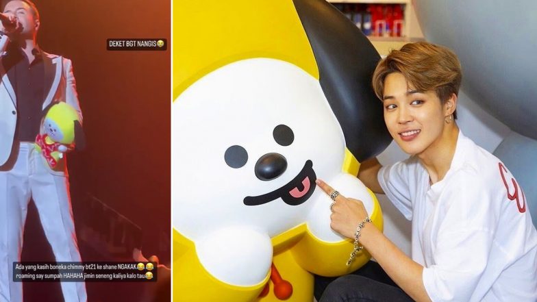 BTS’ Jimin’s BT21 Chimmy Plushie Shows Up at Westlife Concert (Watch Video)