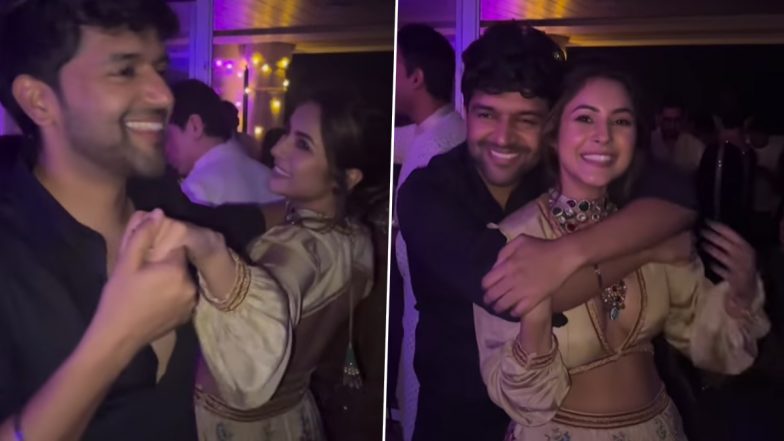 Guru Randhawa Dances With ‘India’s Fav’ Shehnaaz Gill at Diwali Bash (Watch Video) | LatestLY